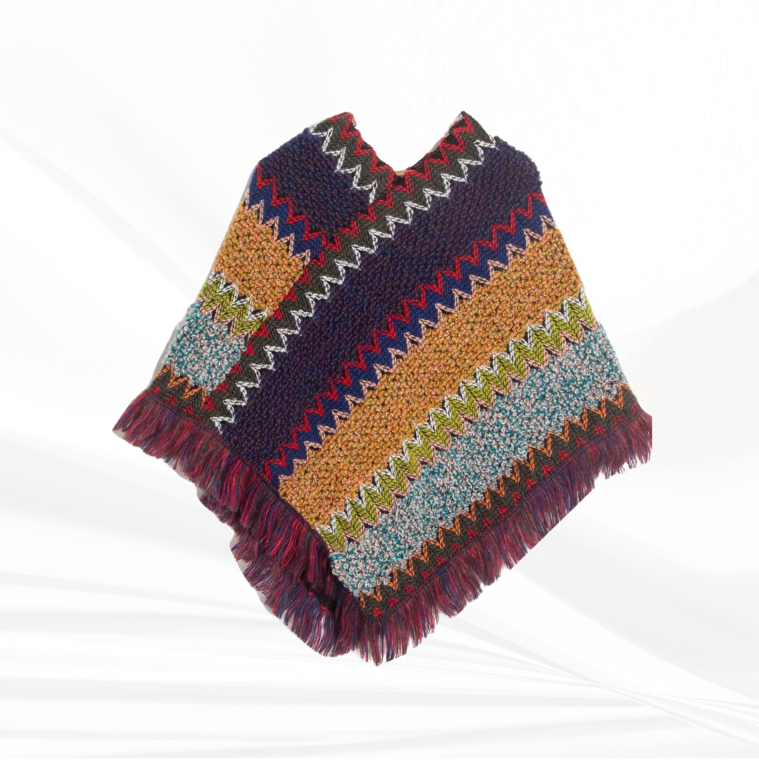 Mexican style poncho