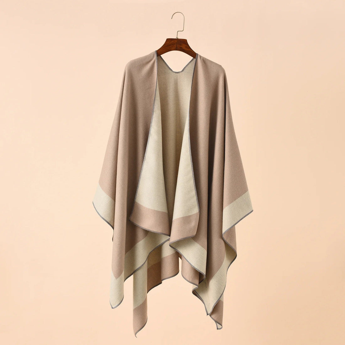 2023 New Winter Winter Fashion Poncho Women Capes Scarf Imitation Cashmere Ladies Scarves Warm Shawl Wraps Woman Ponchos