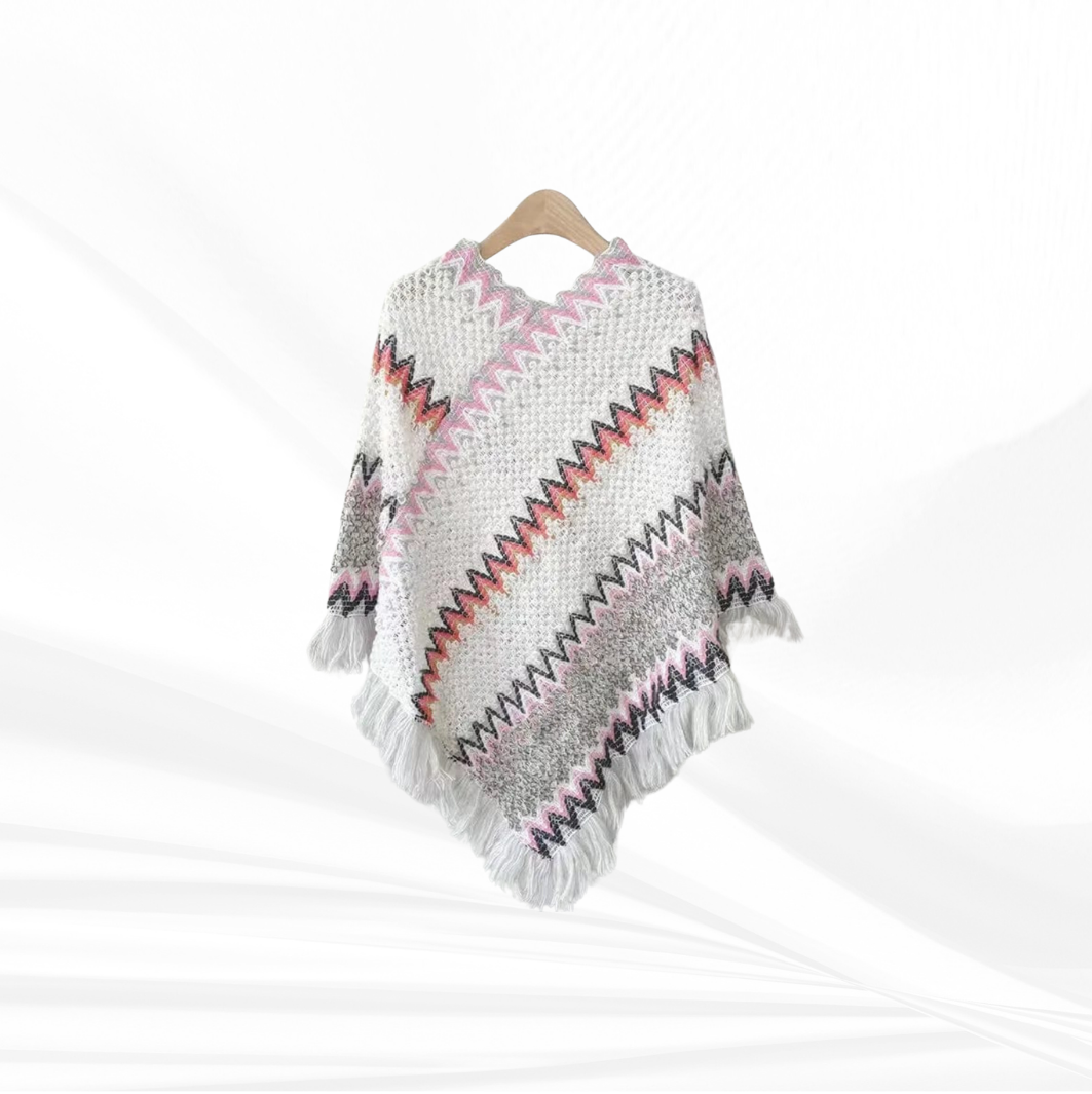 Womens mexican poncho