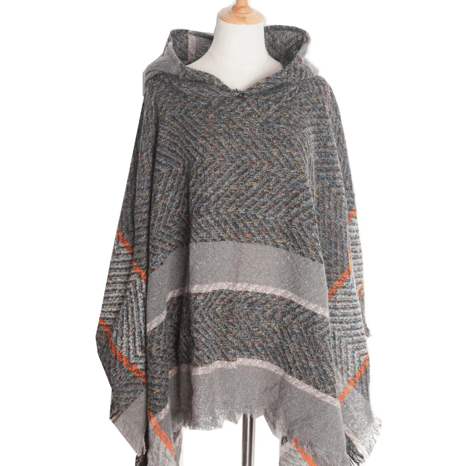 Baja poncho hoodie