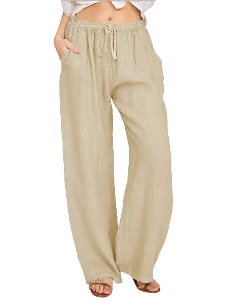 Beige Mexican style pants