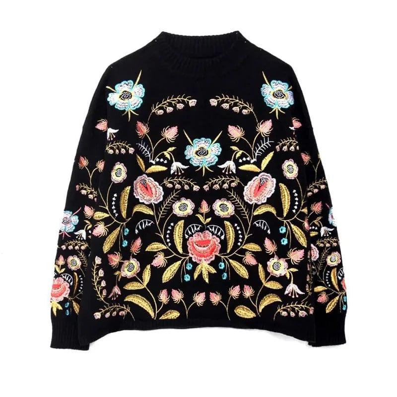 Black mexican sweater