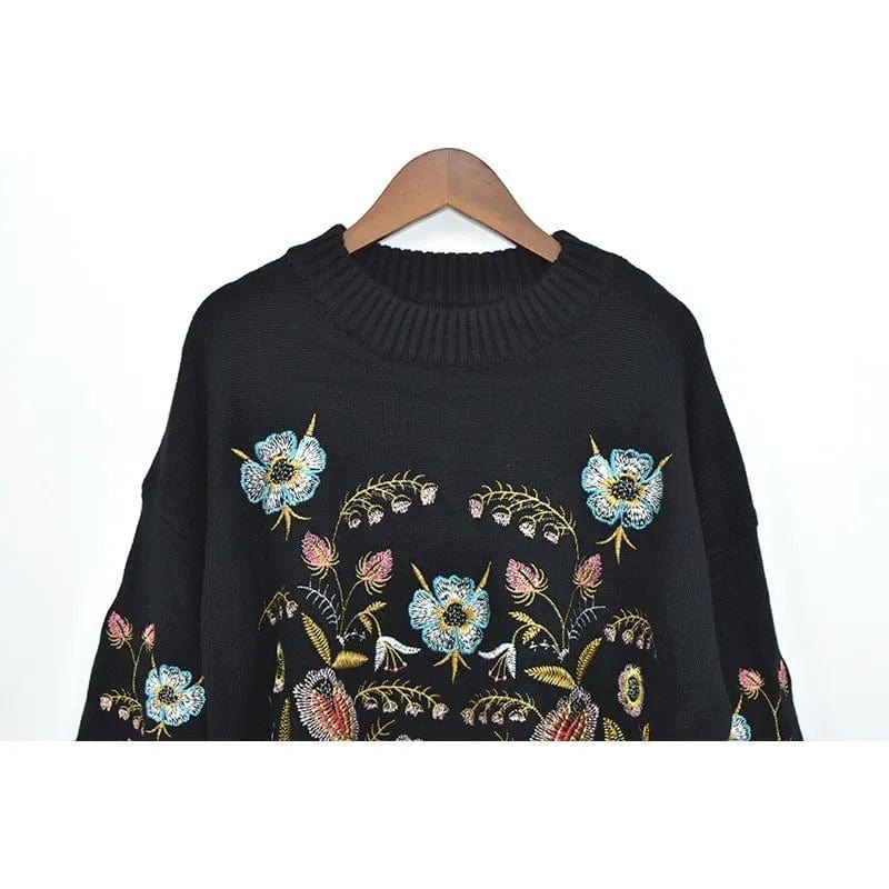 Black mexican sweater