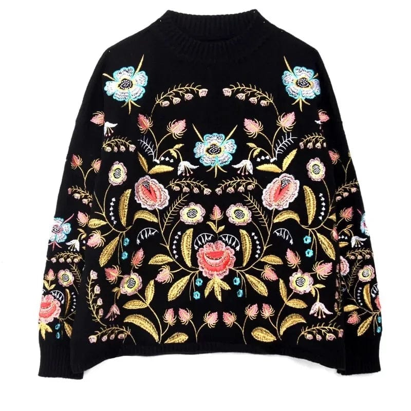 Black mexican sweater