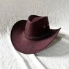 Brown mexican western hat