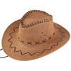 Brown Traditional Mexican Cowboy Hat