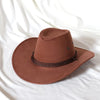 Classic Brown Mexican Western hat