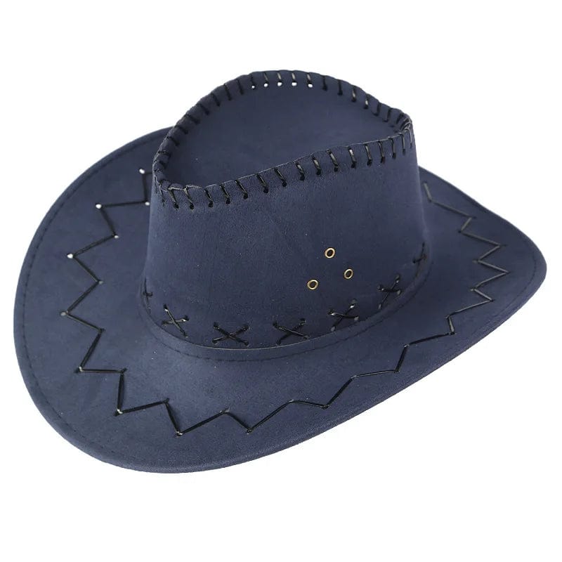 Classic Dark Blue Mexican cowboy hat