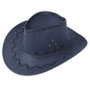 Classic Dark Blue Mexican cowboy hat