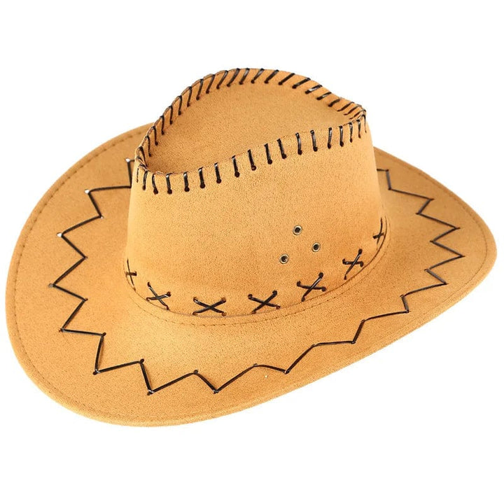 Classic Yellow Mexican cowboy hat