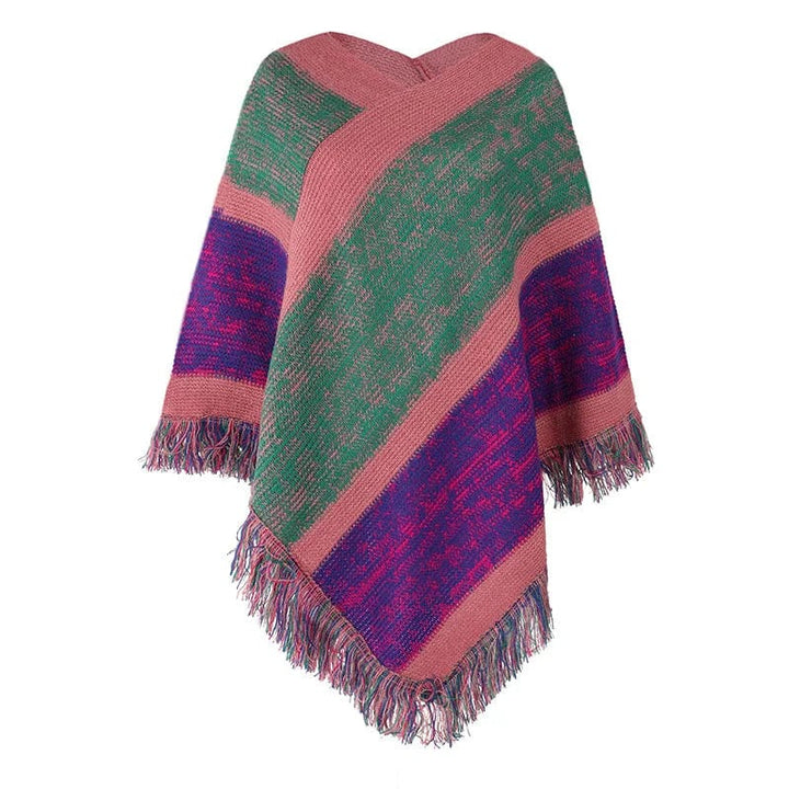 Colorful mexican poncho