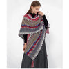 Colorful mexican shawl