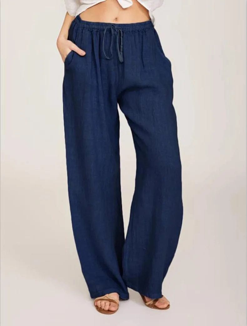 Dark Blue Mexican style pants