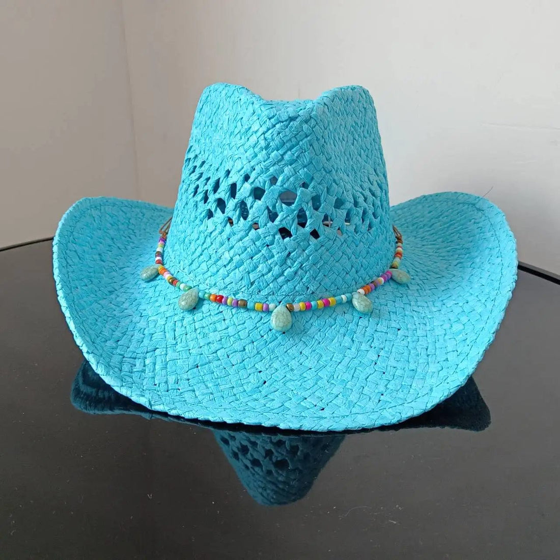 Light Blue Mexican Cowboy Hat