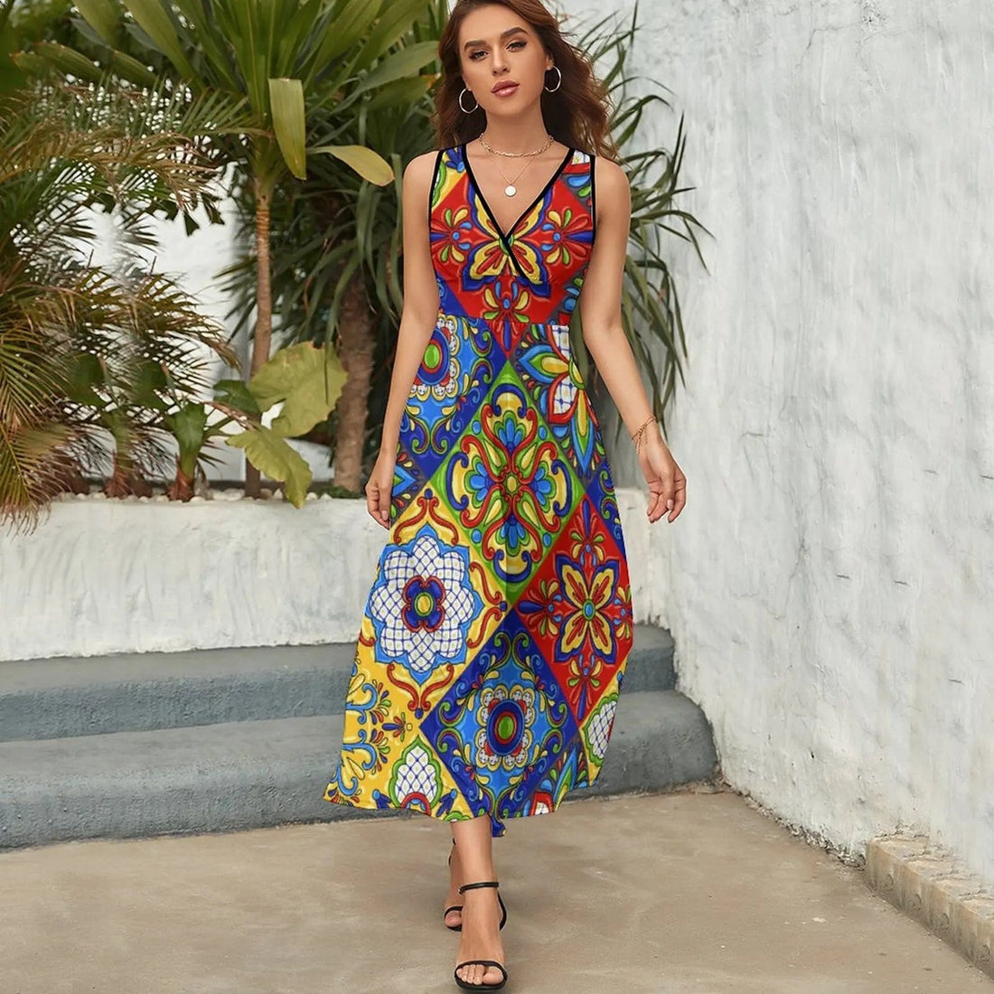 Long mexican dress