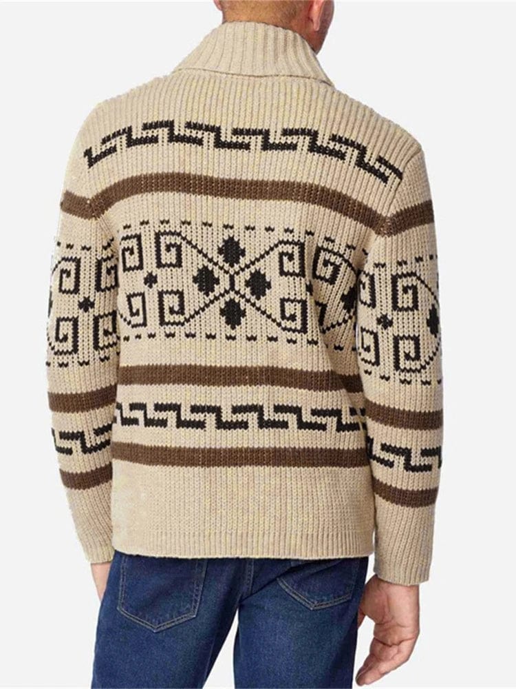 Men's mexican cardigan sweater