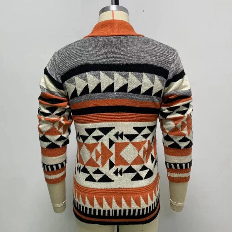 Mens mexican blanket jacket