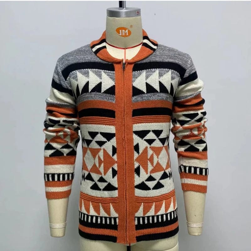 Mens mexican blanket jacket