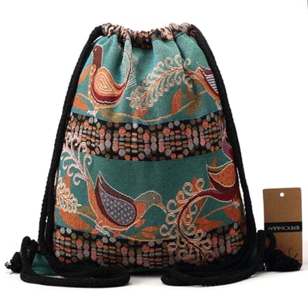 Mexican backpack purse