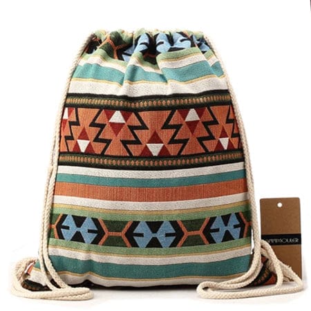 Mexican backpack purse