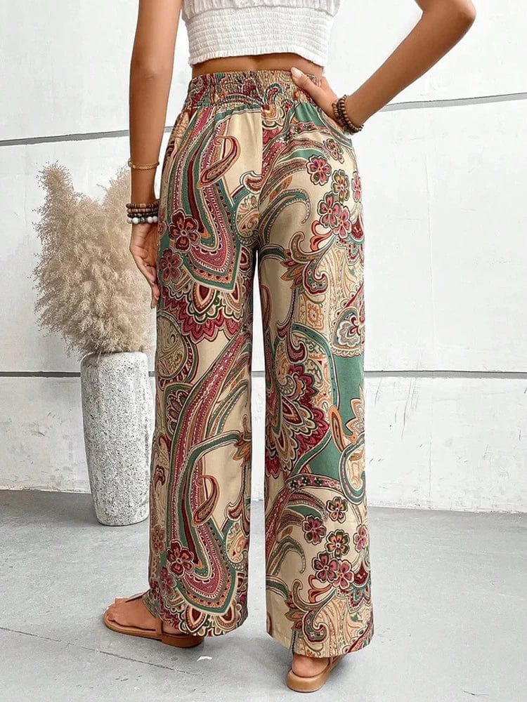 Mexican blanket pants