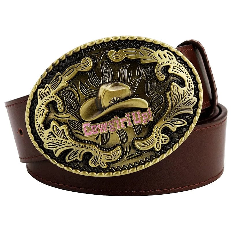 Mexican cowgirl belts