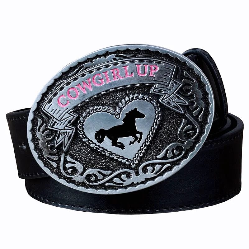 Mexican cowgirl belts