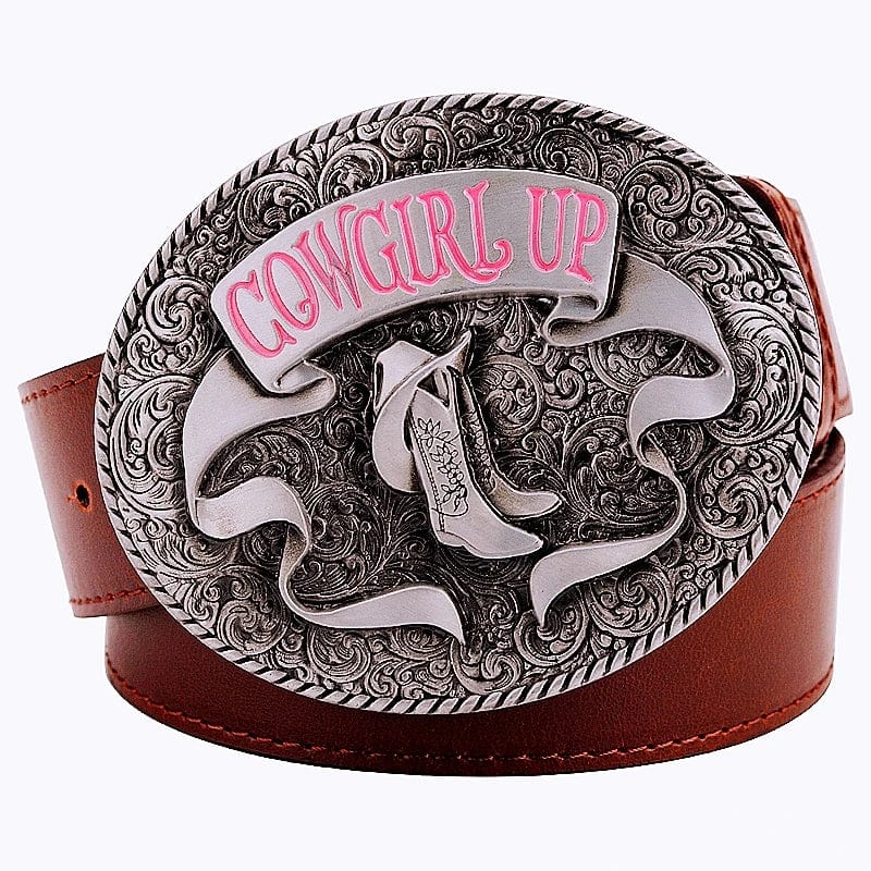 Mexican cowgirl belts