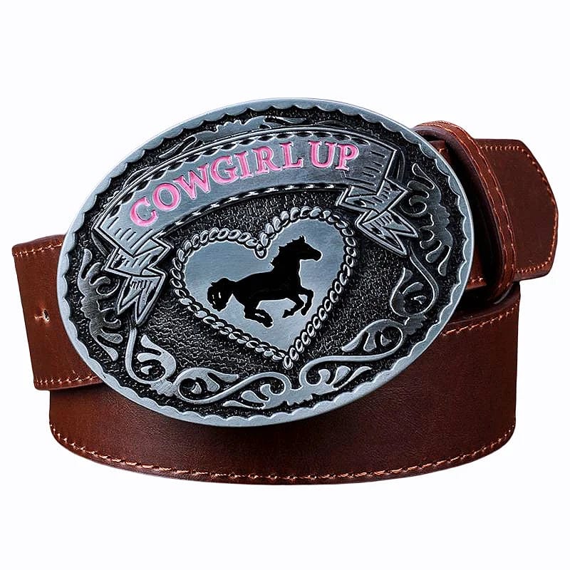 Mexican cowgirl belts