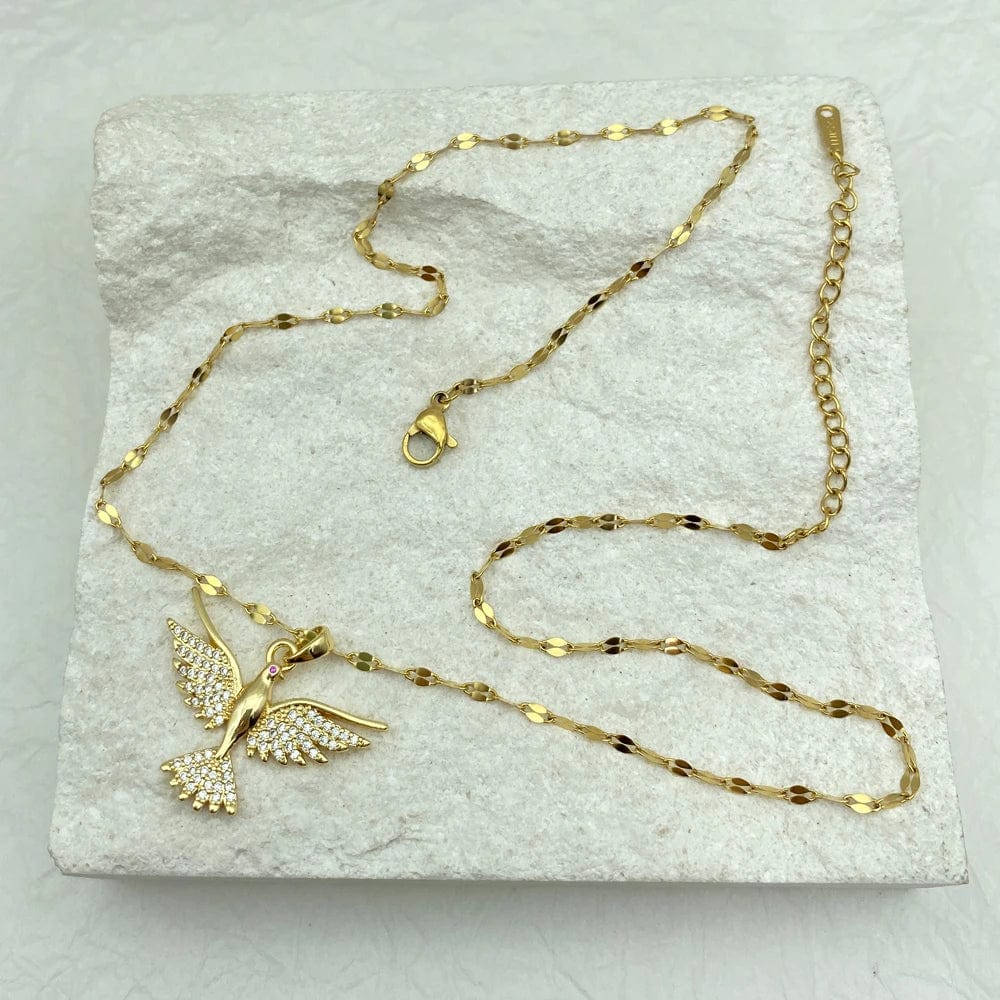 Mexican eagle necklace