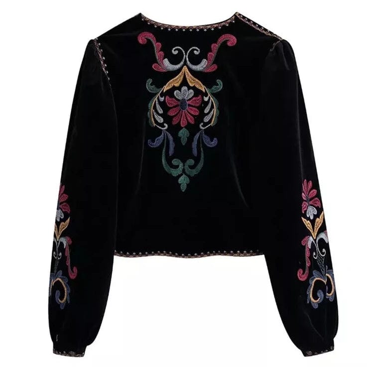 Mexican embroidered jacket