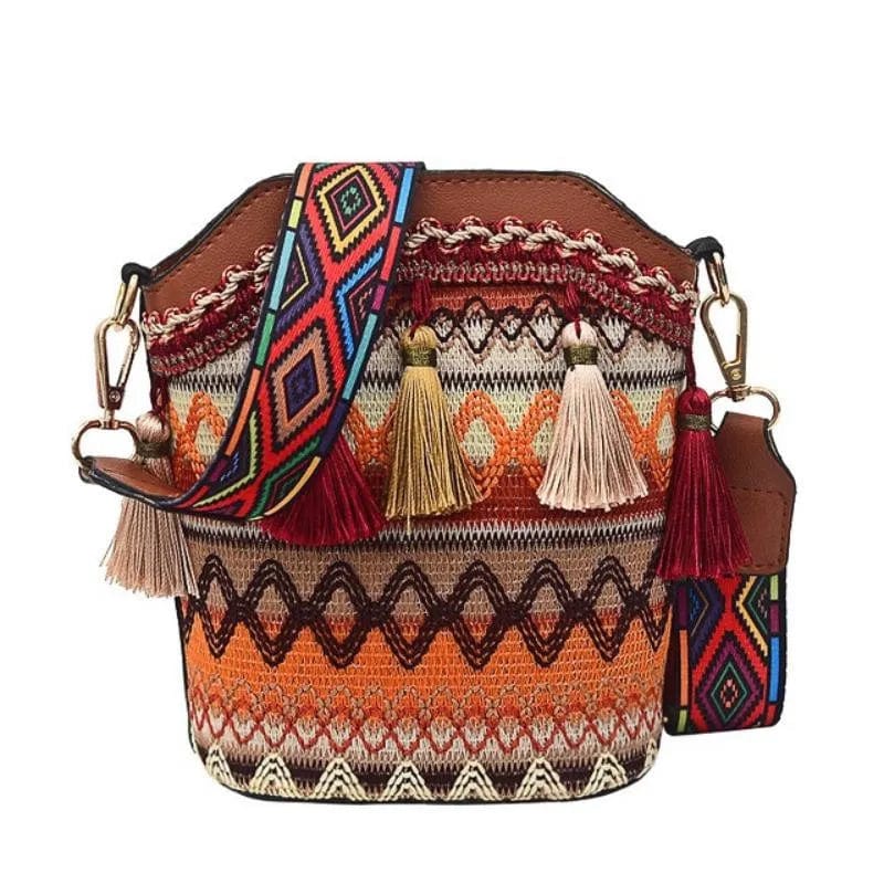 Mexican embroidered purse