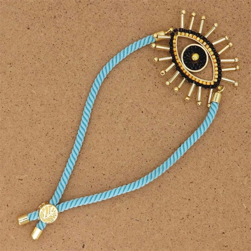 Mexican evil eye bracelet