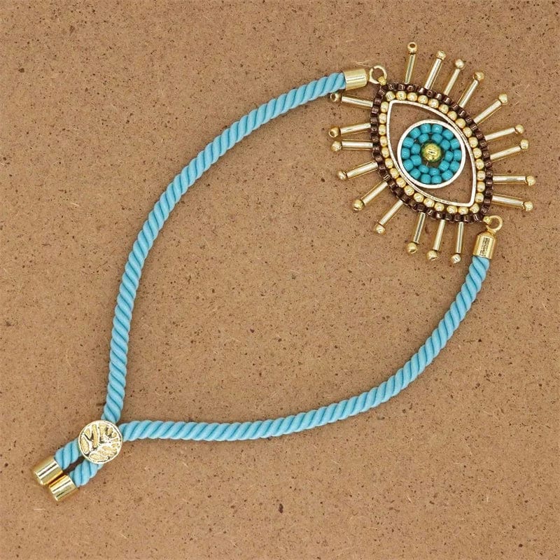 Mexican evil eye bracelet