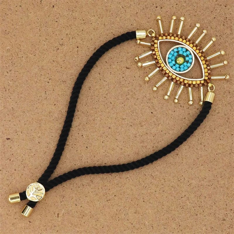 Mexican evil eye bracelet