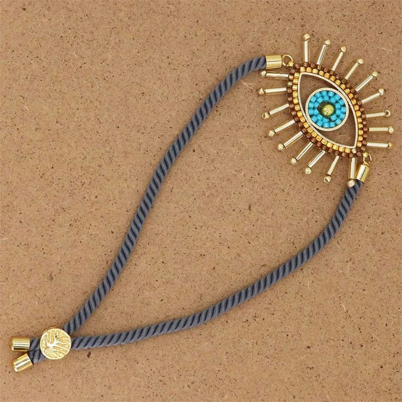 Mexican evil eye bracelet