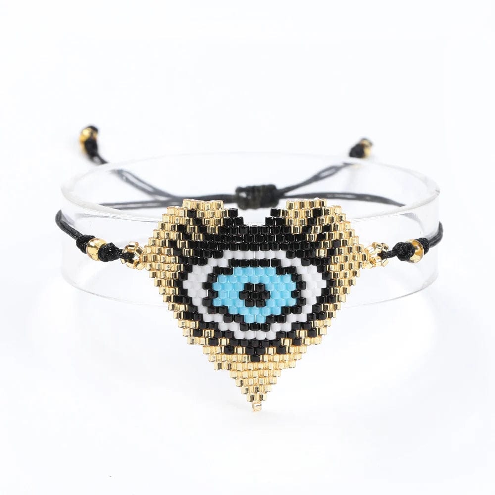 Mexican eye bracelet