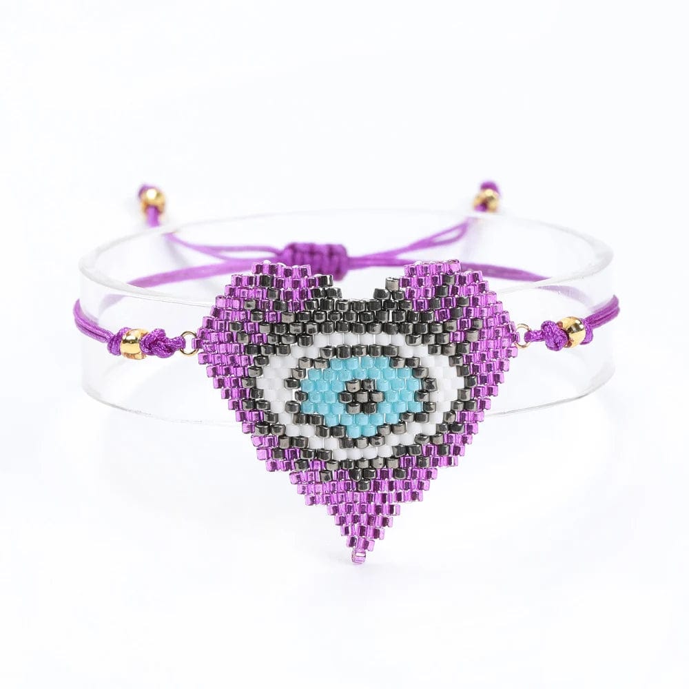 Mexican eye bracelet