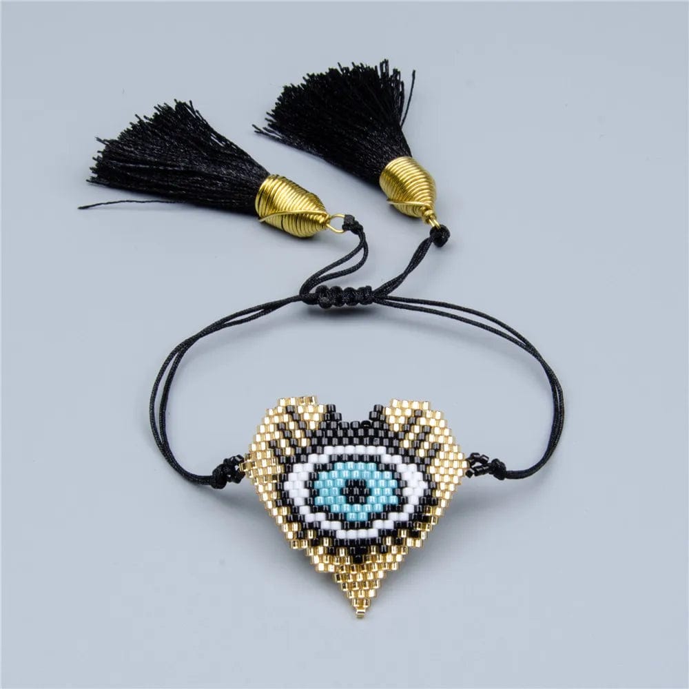 Mexican eye bracelet