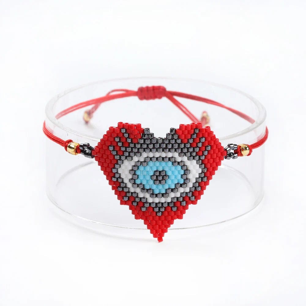 Mexican eye bracelet