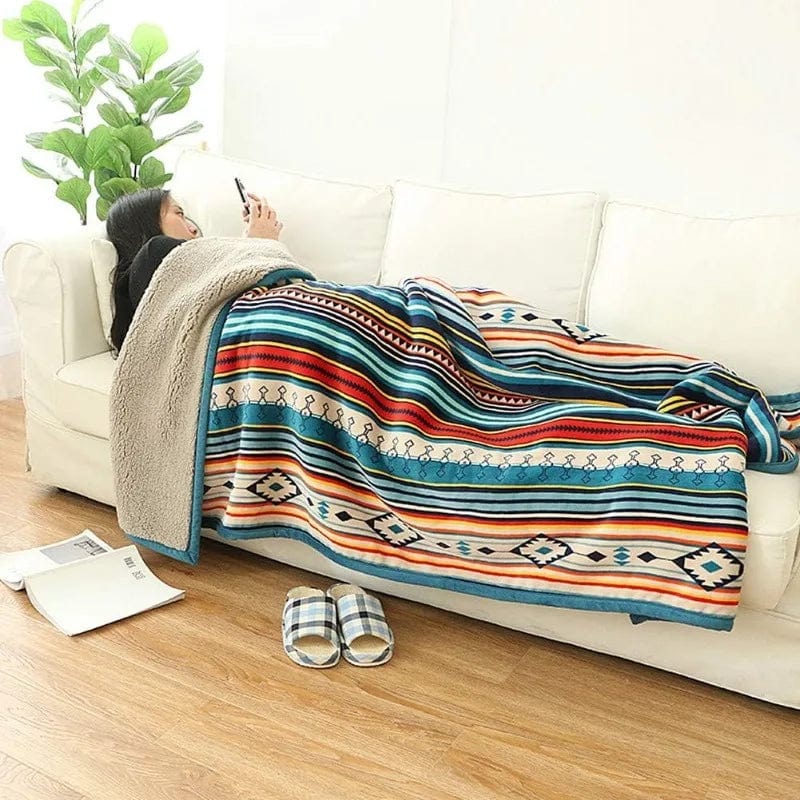 Mexican fleece blankets