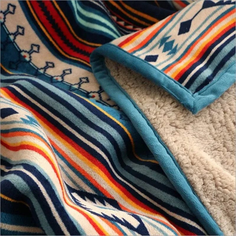 Mexican fleece blankets