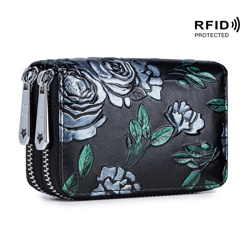 Mexican flower coin purse