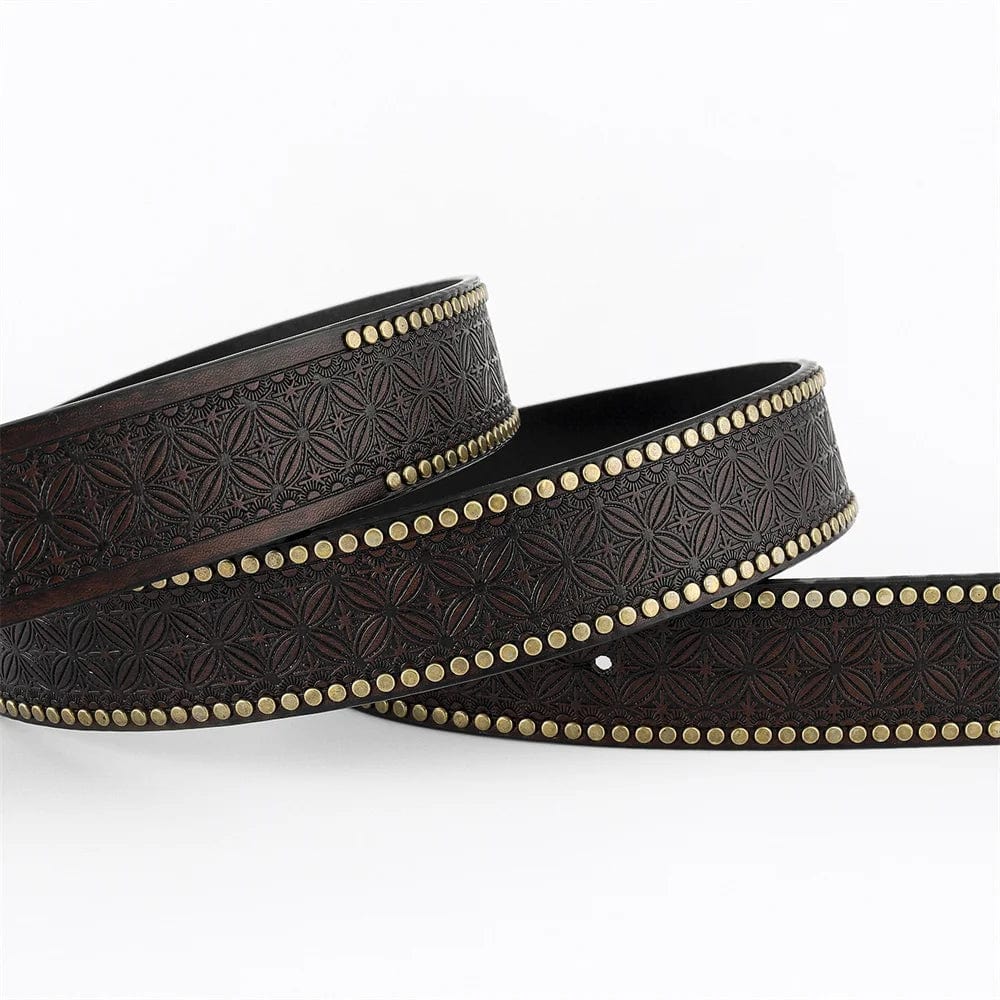 Mexican leather belts