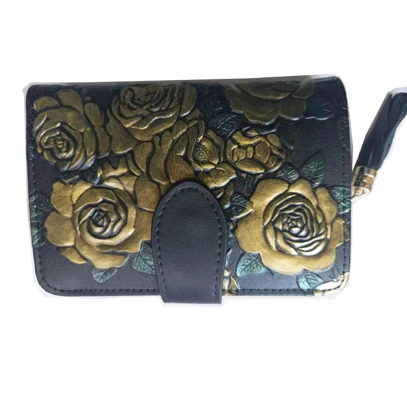 Mexican leather coin purse