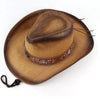 Mexican palm straw hat