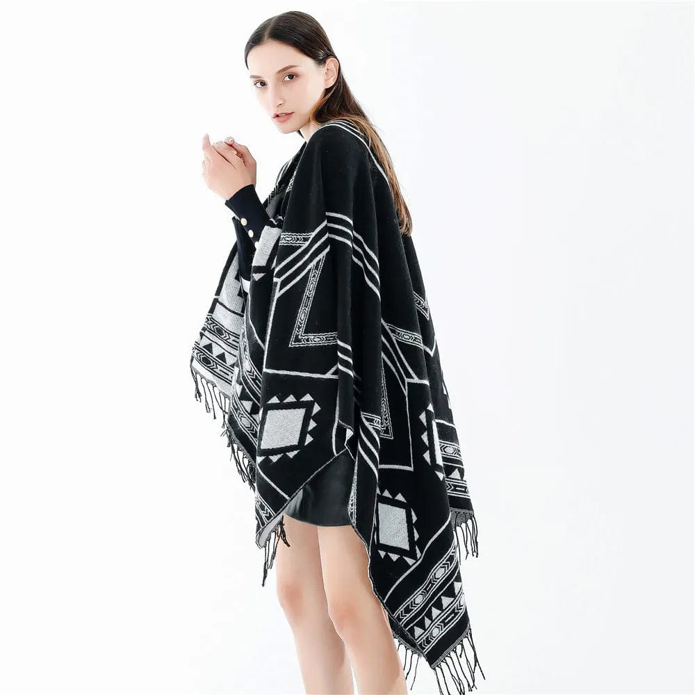 Mexican poncho blanket