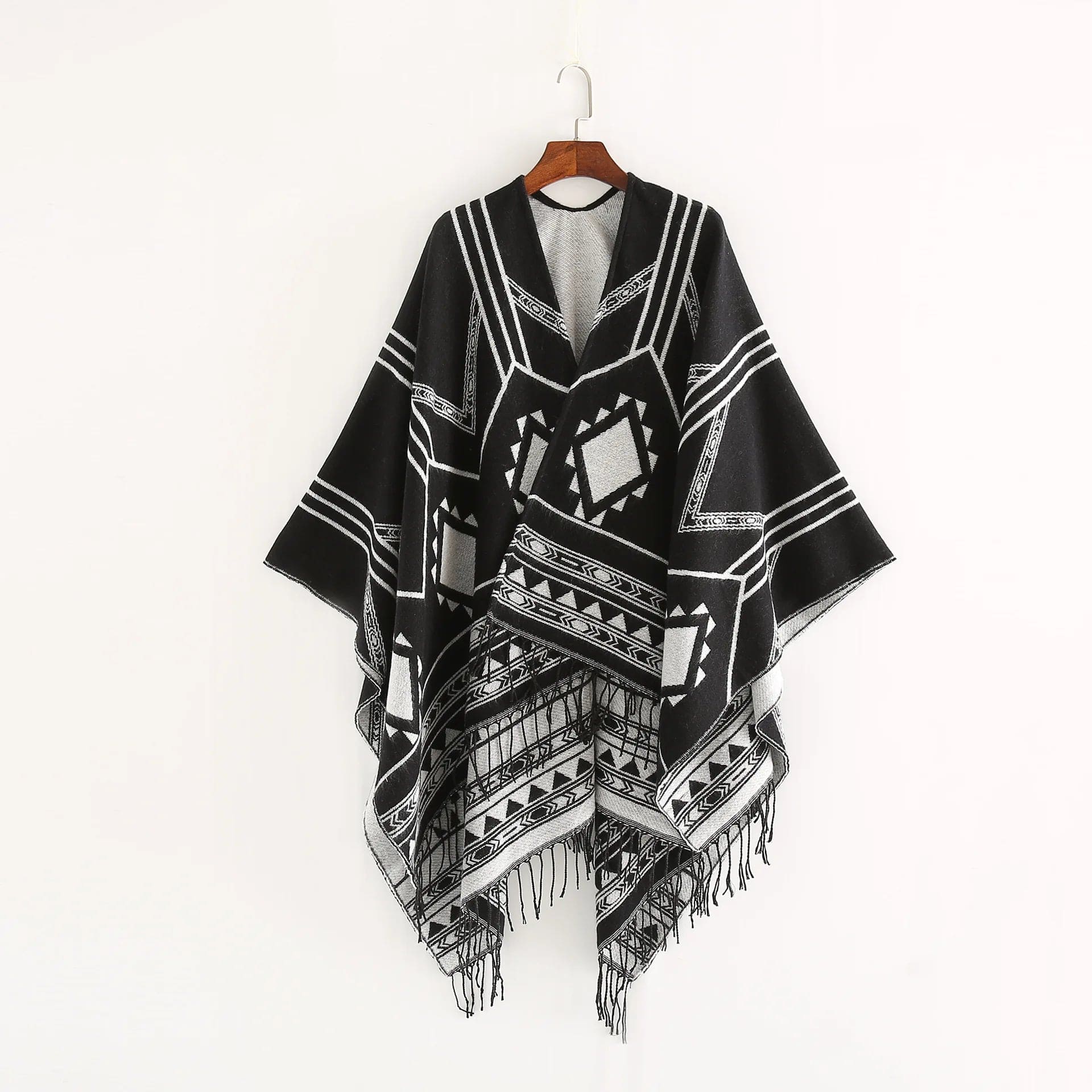 Mexican poncho blanket