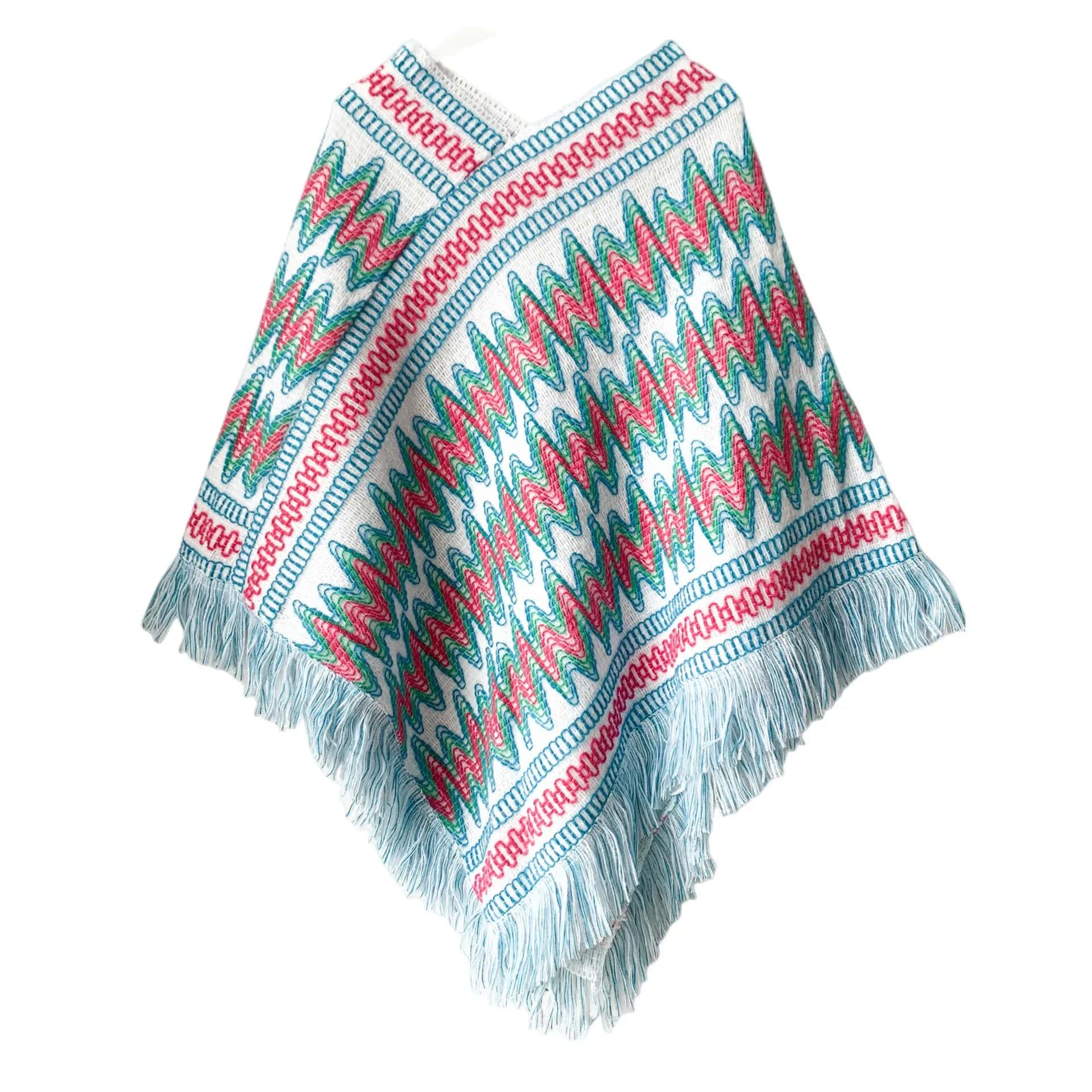 Mexican poncho sweater
