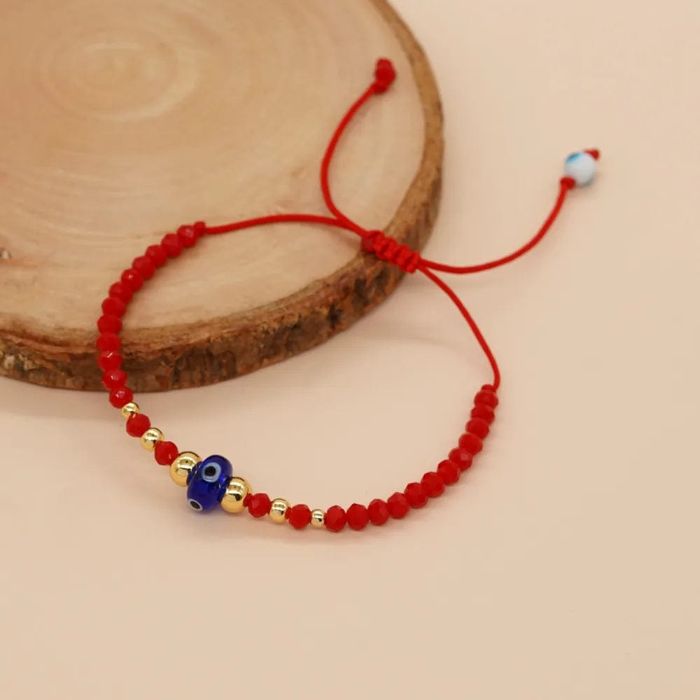 Mexican red bracelets